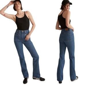 Madewell The Perfect Vintage Flare Grahame Wash W/ Patch Pockets NJ208 size 29